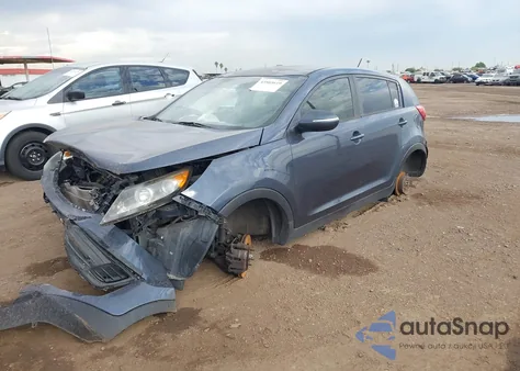 2012 Kia Sportage Lx из США, поврежденный, VIN KNDPBCA27C7315478